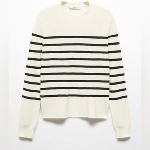Mango Striped Sweater